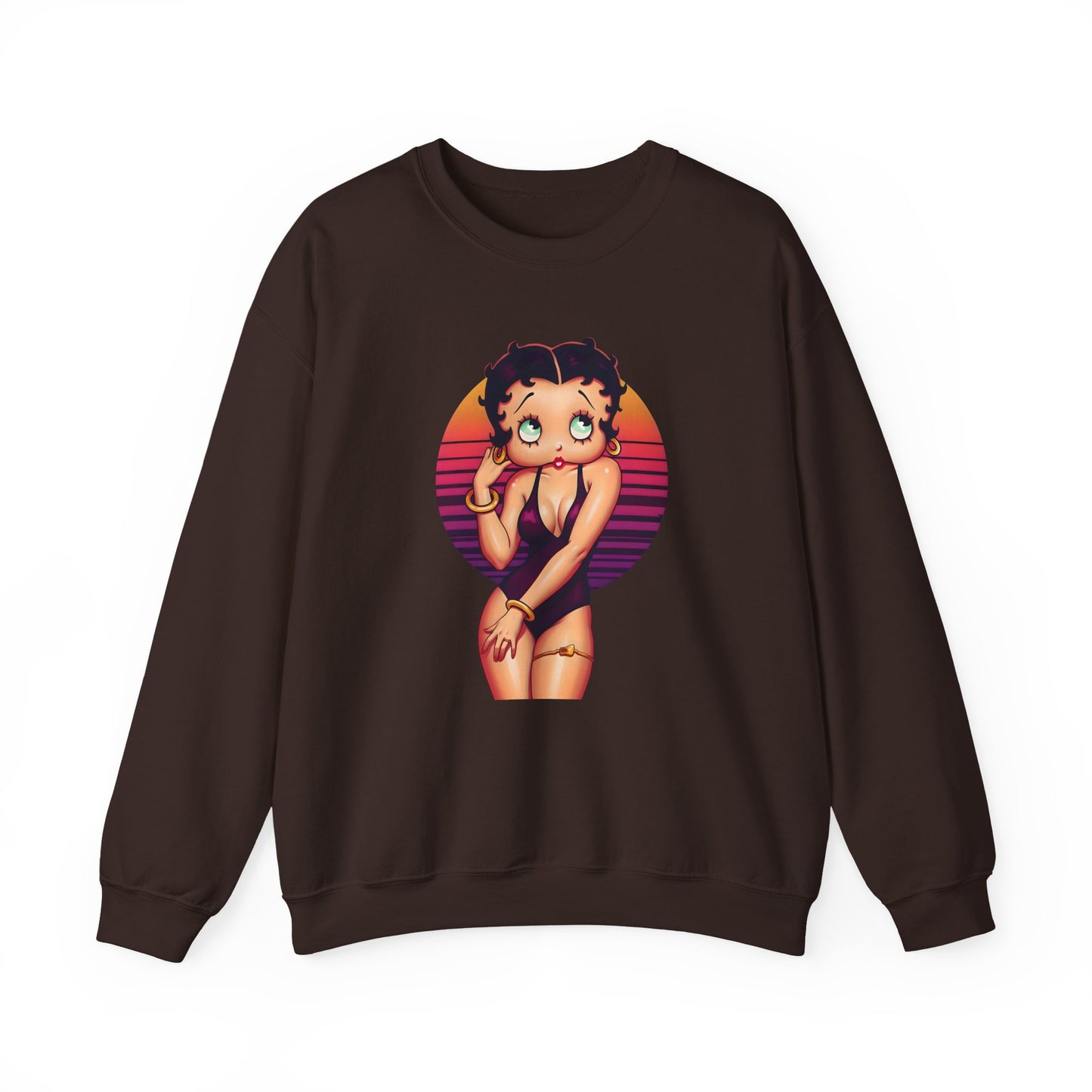 Betty Boop-Inspired Vintage Sweatshirt