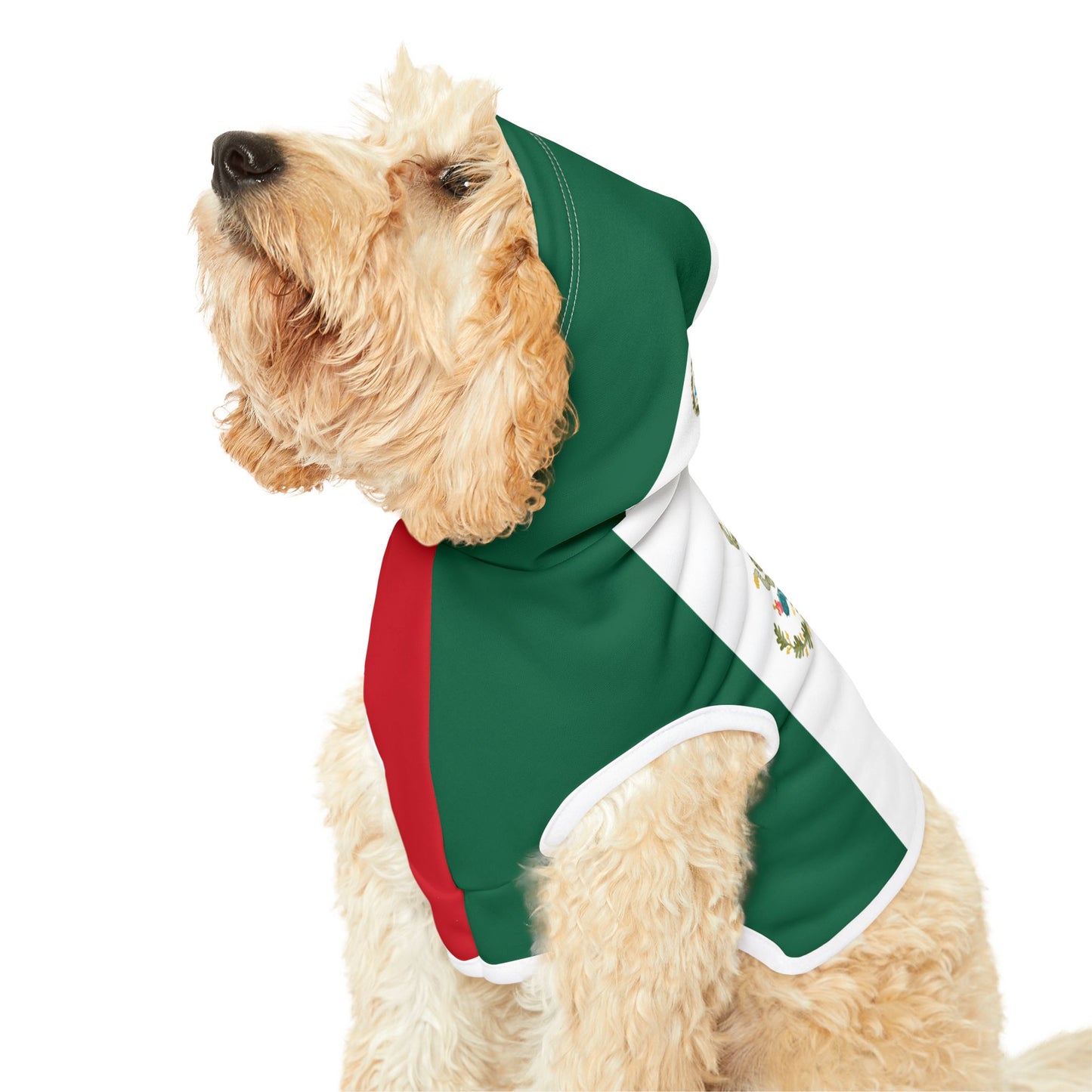 Mexican Flag | Pet Hoodie