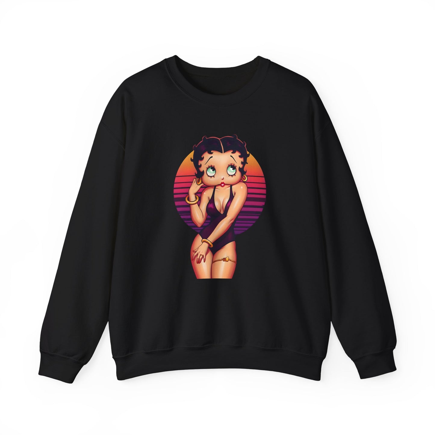 Betty Boop-Inspired Vintage Sweatshirt
