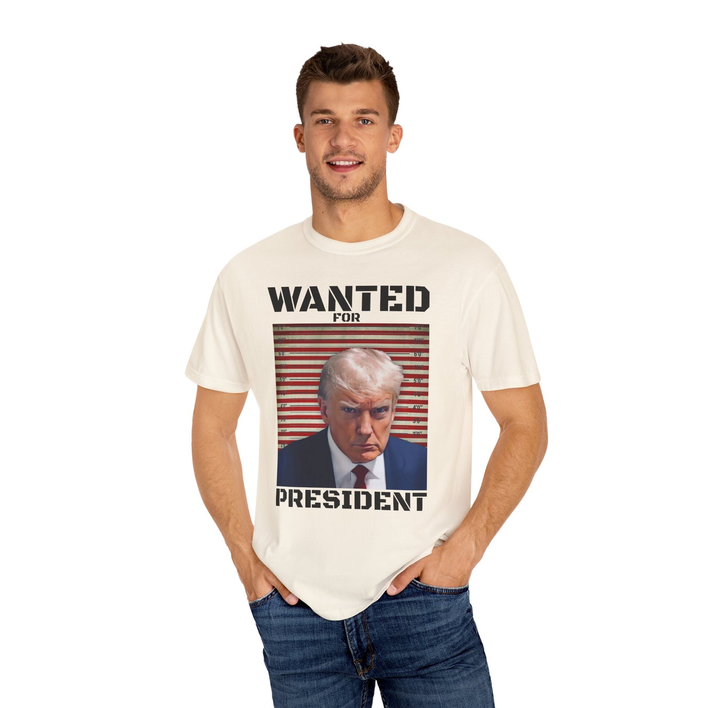 Wanted for President - Trump T-Shirt