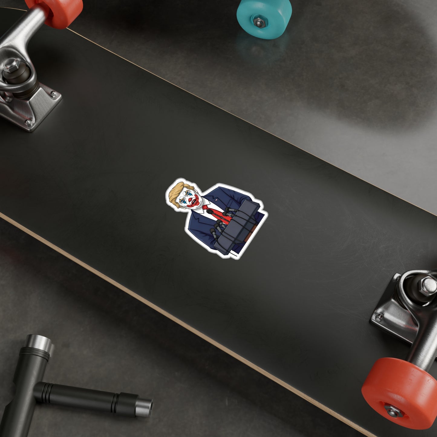 Trump Clown iv - Kiss-Cut Vinyl Decals