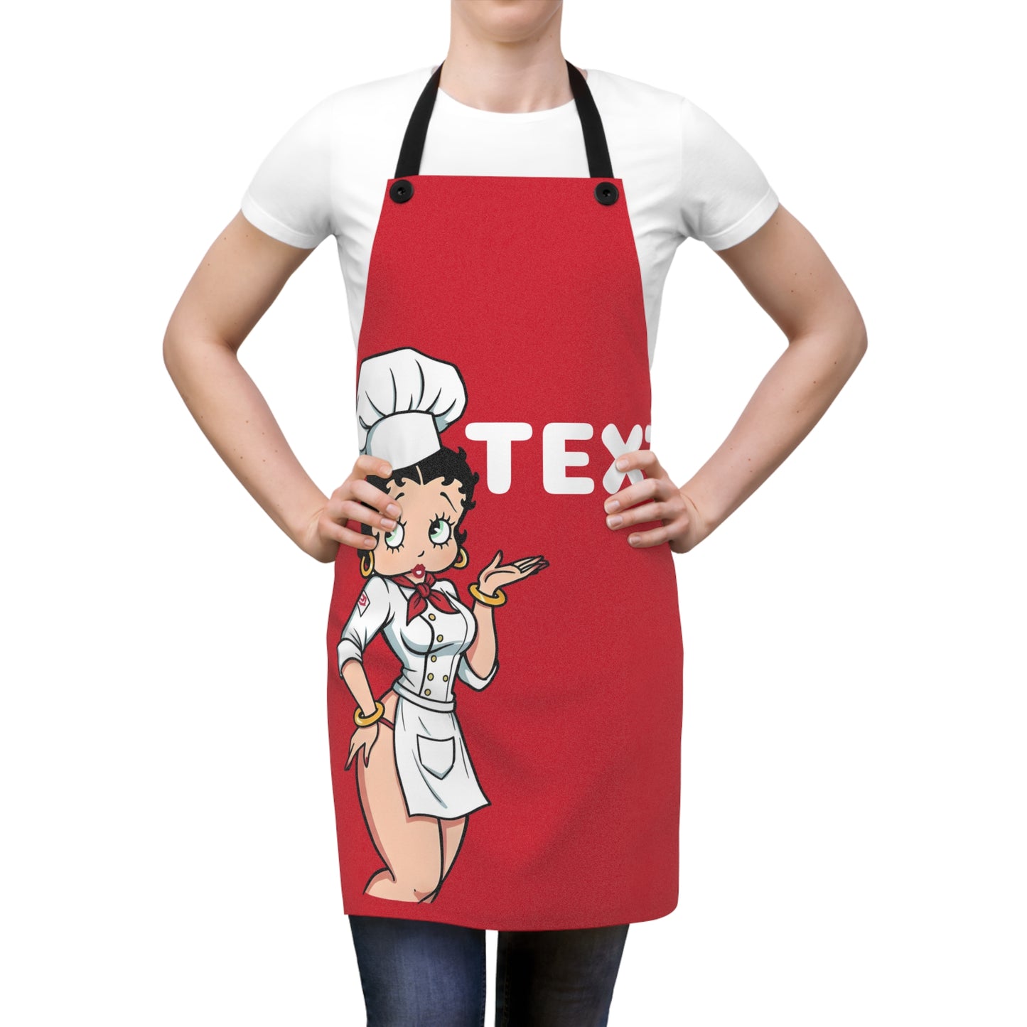 Custom Betty Boop Chef Apron