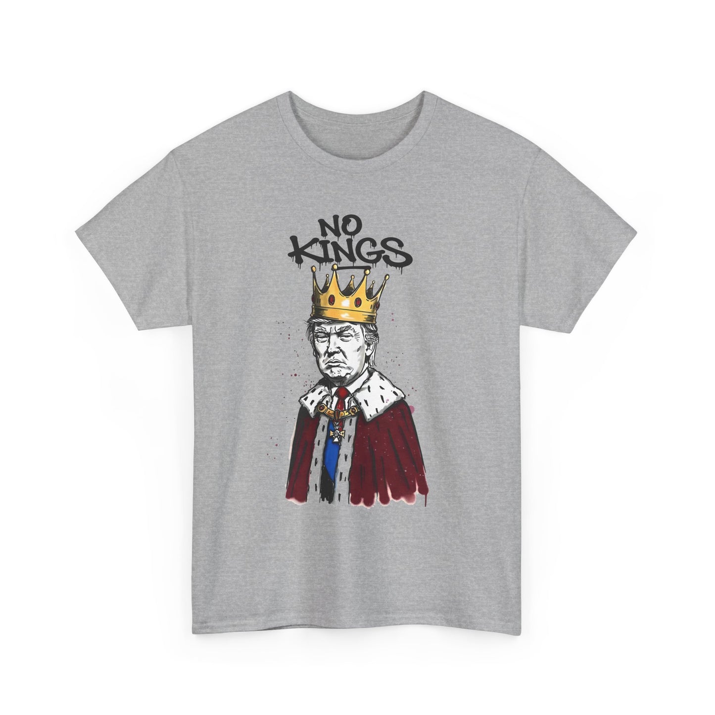 No Kings Graphic Tee | Unisex Heavy Cotton Shirt