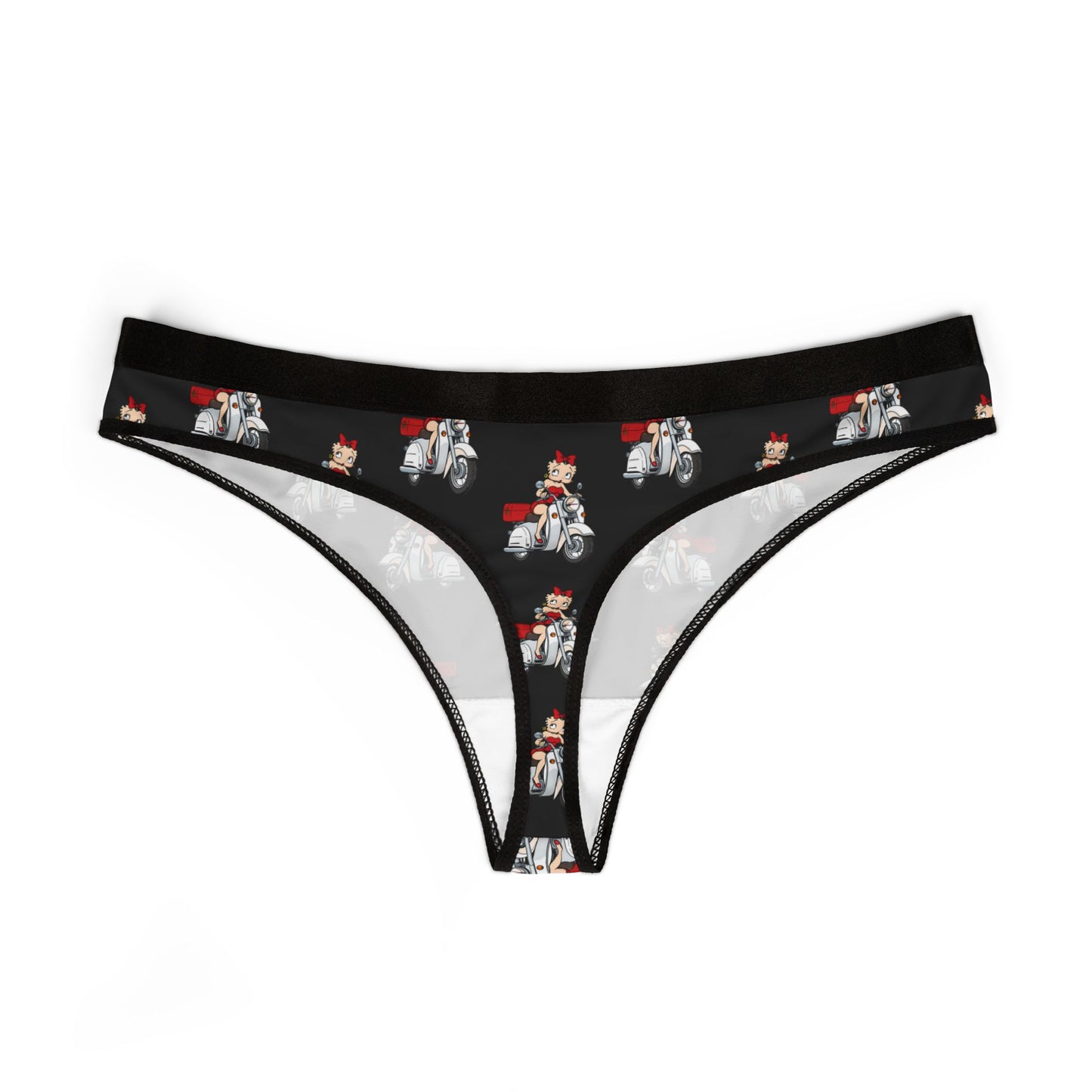 Betty Boop Biker Womens Thong