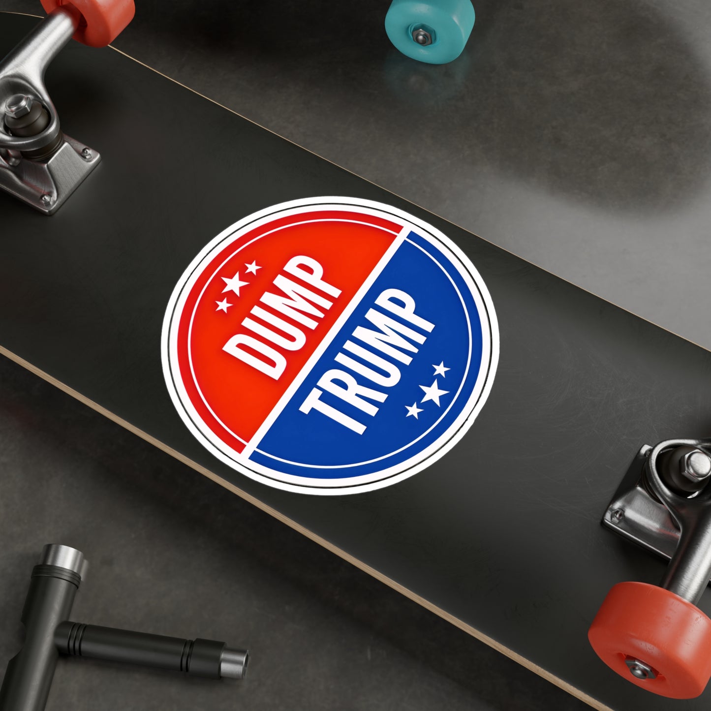DUMP TRUMP - Kiss Cut Vinyl Decal Sticker