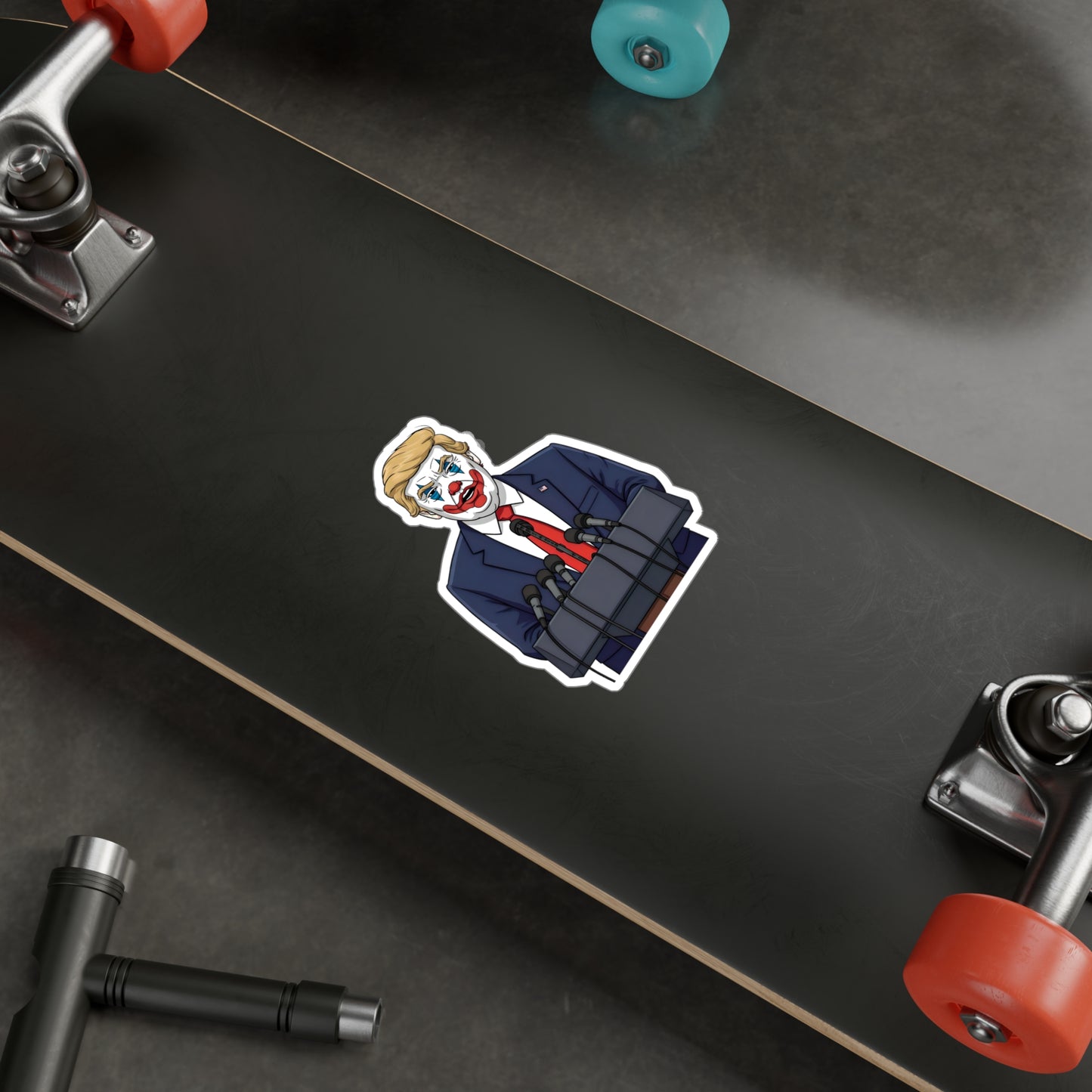 Trump Clown iv - Kiss-Cut Vinyl Decals