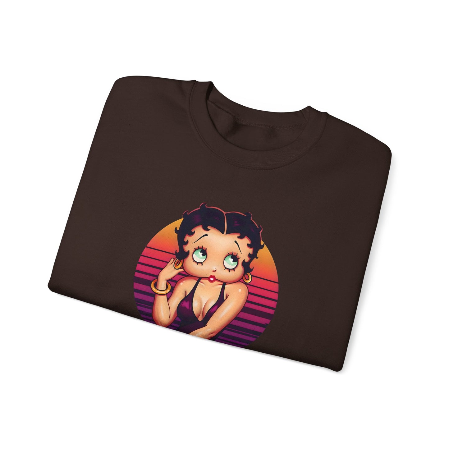 Betty Boop-Inspired Vintage Sweatshirt