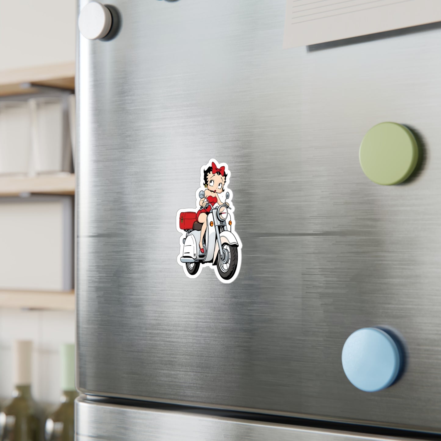 Betty Boop Scooter | Kiss-Cut Vinyl Decals