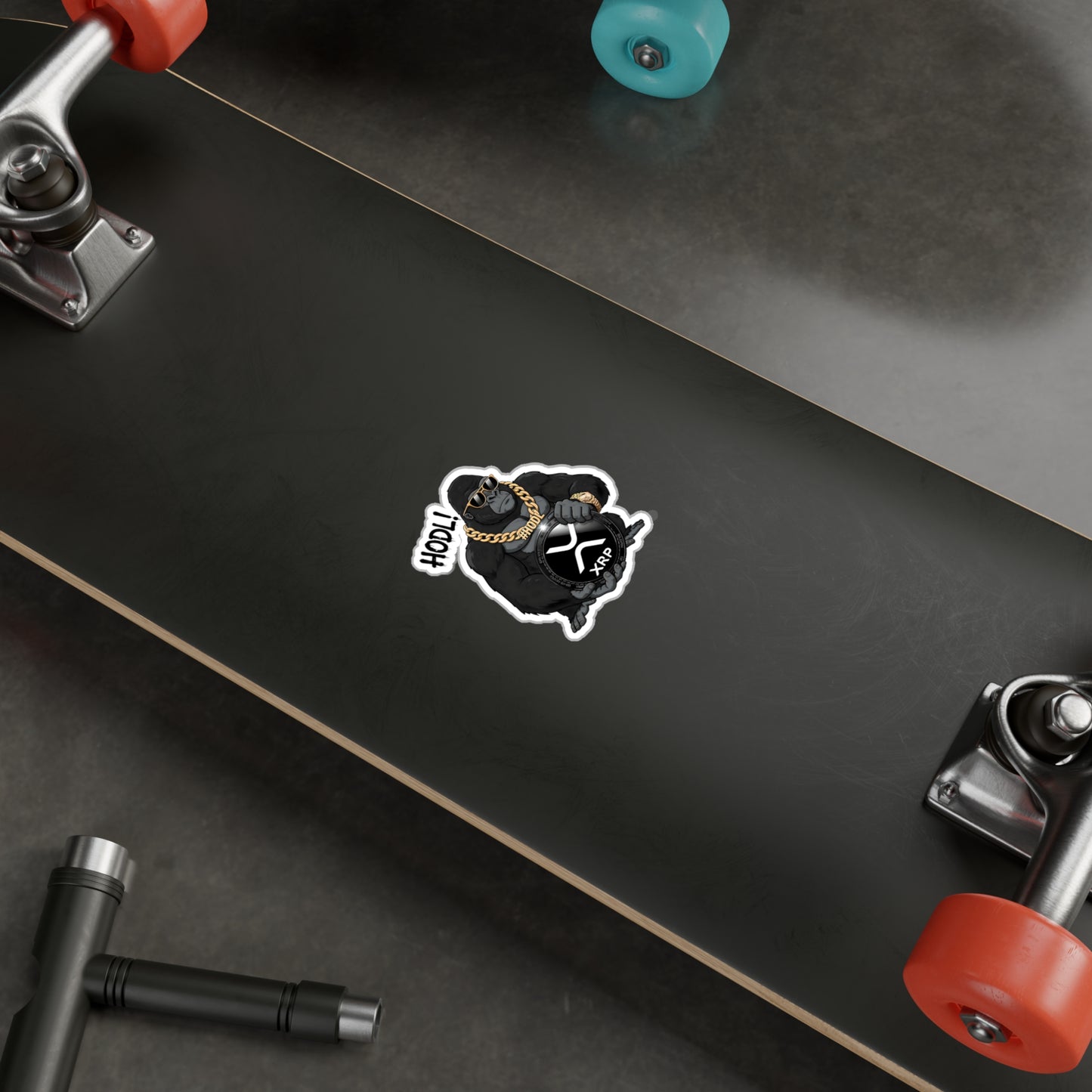 XRP Ape #HODL | Vinyl Stickers