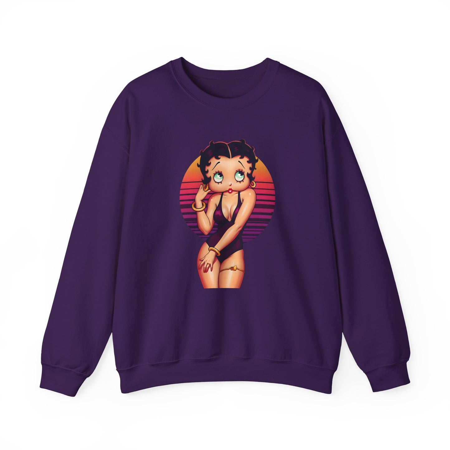 Betty Boop-Inspired Vintage Sweatshirt