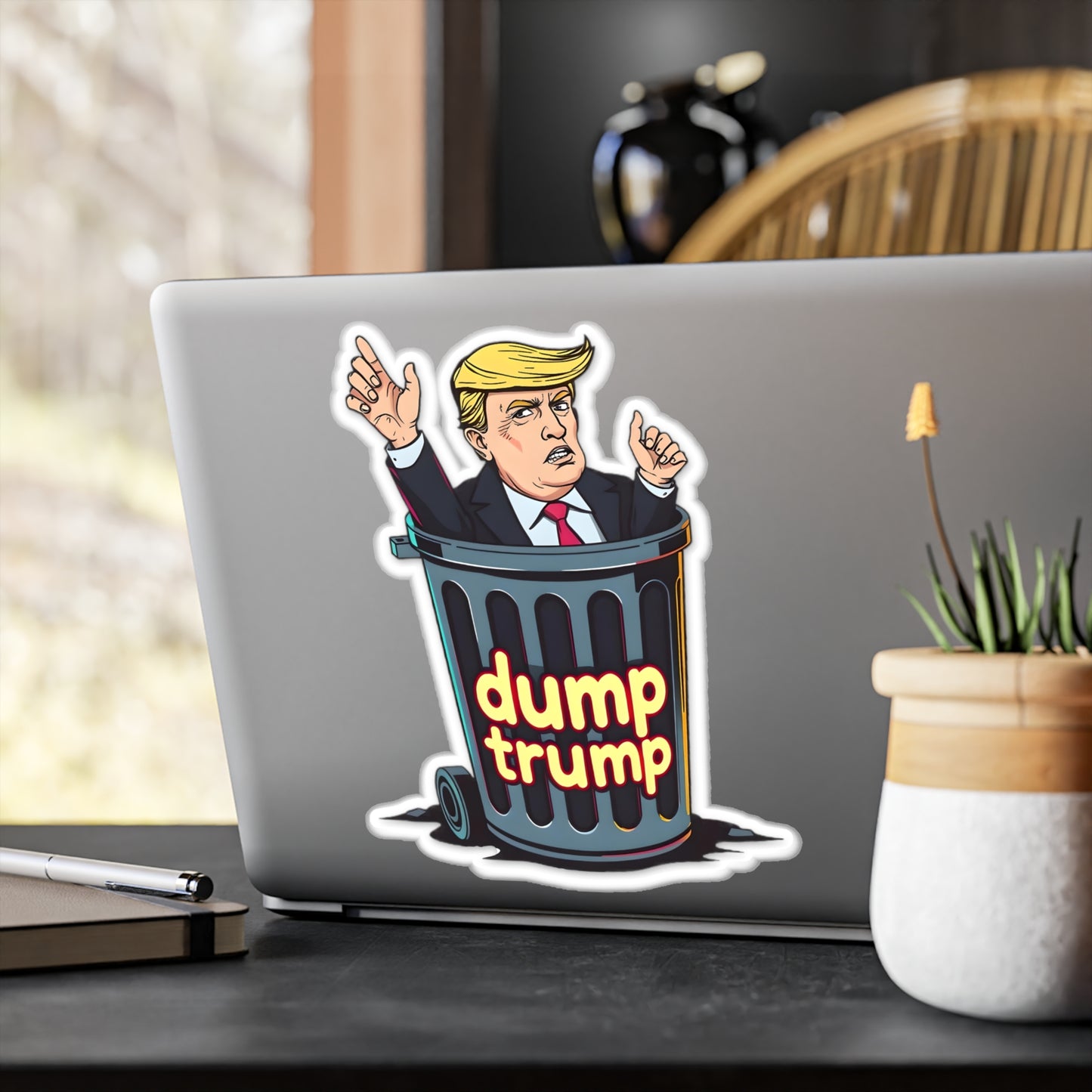 Dump Trump Trash i | Kiss Cut Vinyl Decals
