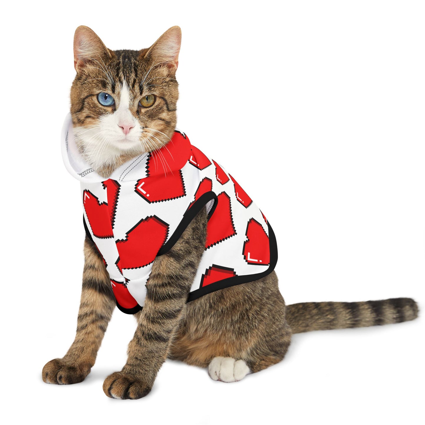 Mine Heart Pet Hoodie - Dog Fashion, Pet Gift, Stylish Petwear, Warm Cozy Apparel