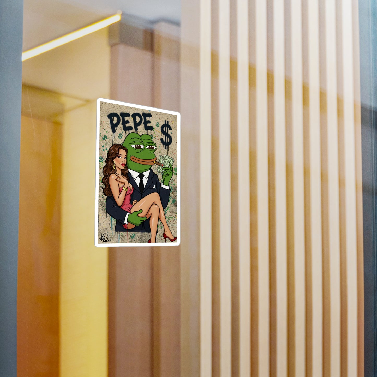 PEPE Kiss-Cut Vinyl Decals