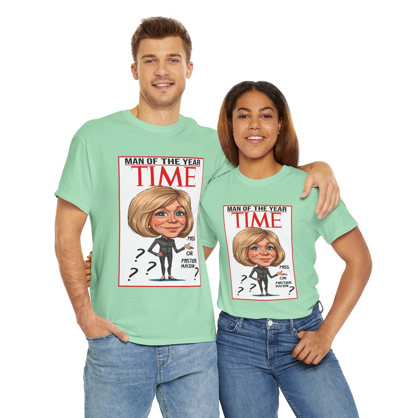 Macron | Man of the Year Parody T-Shirt