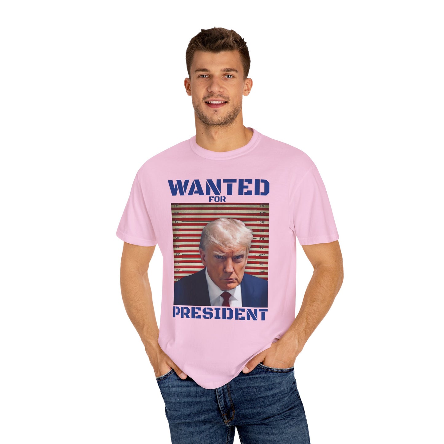Wanted for President - Trump T-Shirt