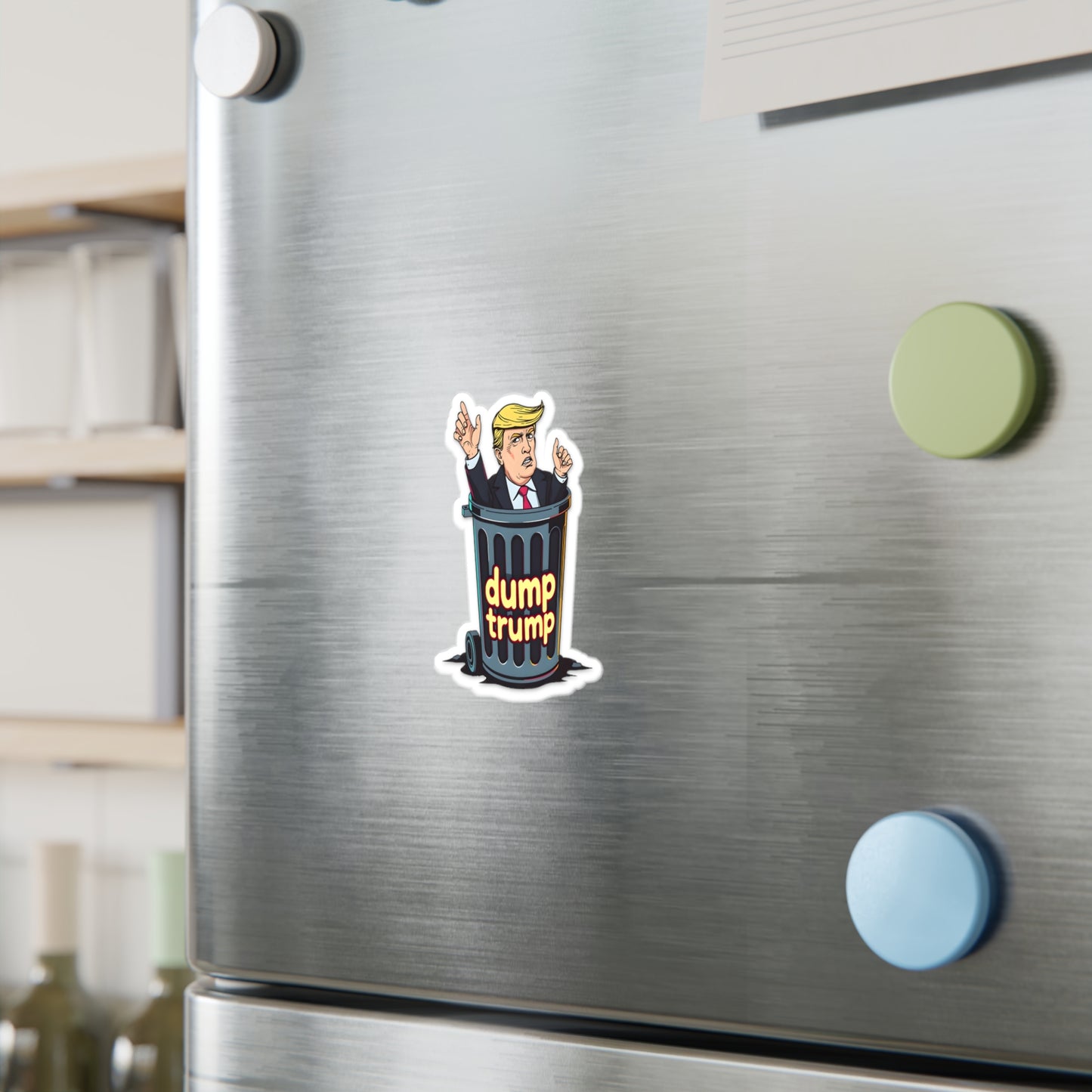 Dump Trump Trash i | Kiss Cut Vinyl Decals