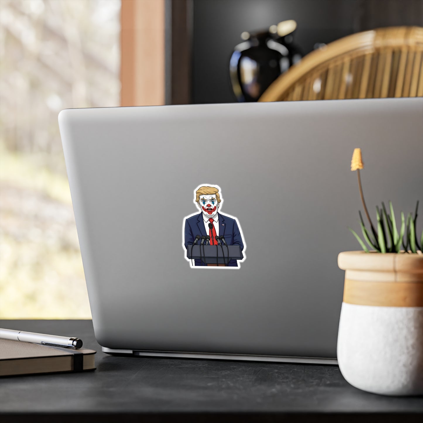 Trump Clown iv - Kiss-Cut Vinyl Decals