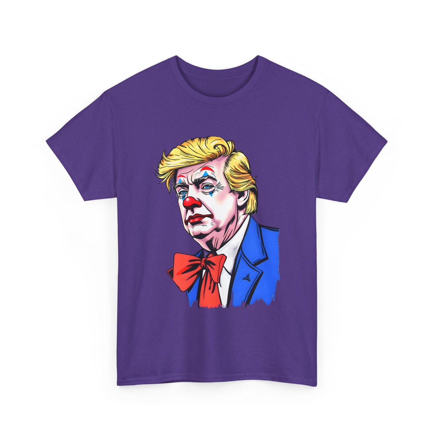Trump Clown ii - Anti Trump Unisex Heavy Cotton Tee