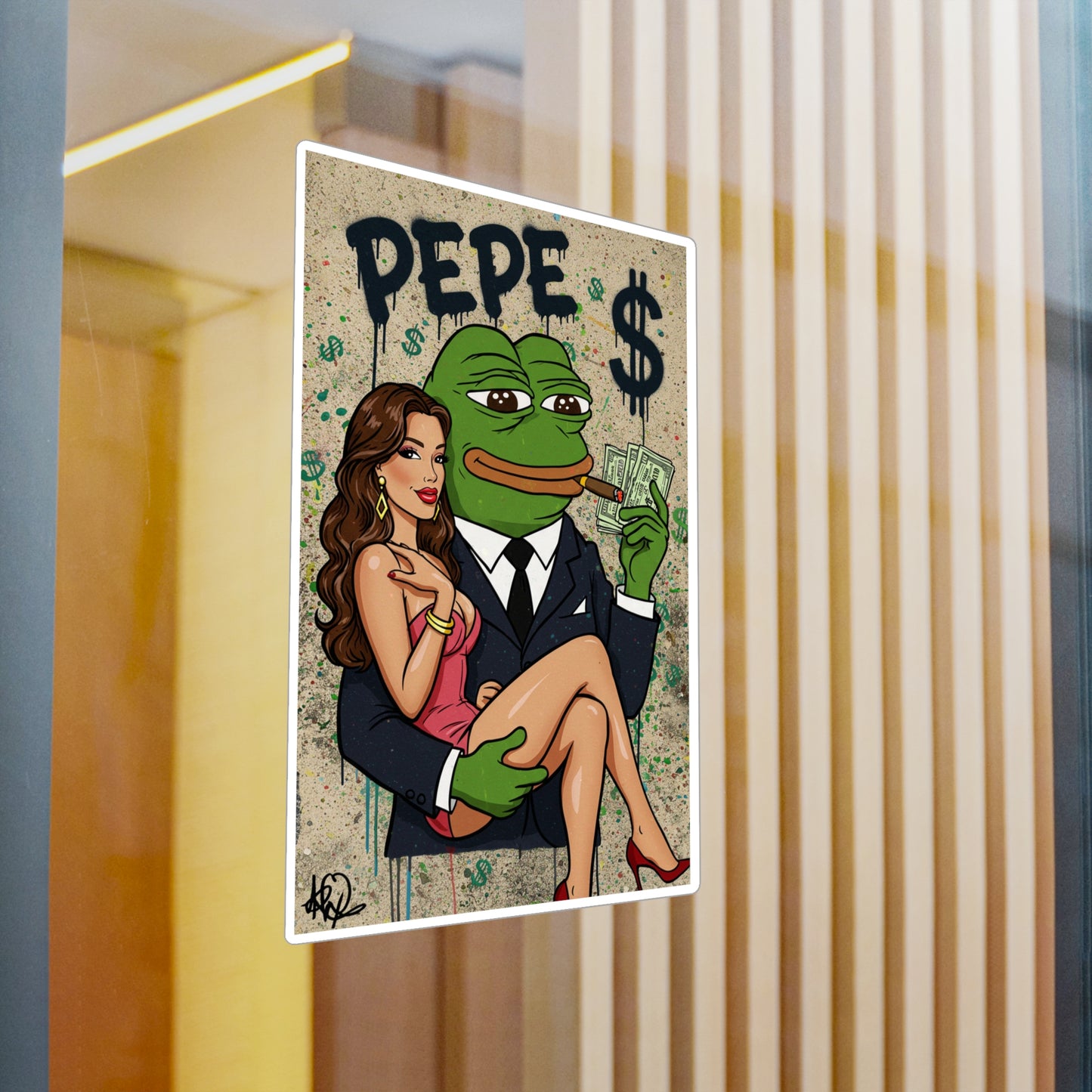 PEPE Kiss-Cut Vinyl Decals