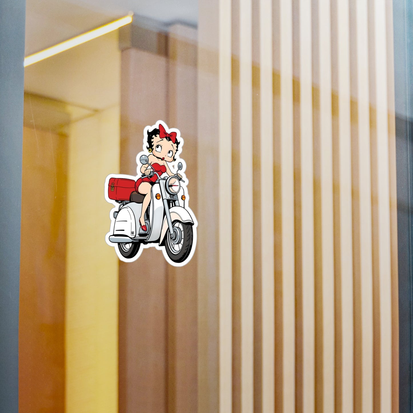 Betty Boop Scooter | Kiss-Cut Vinyl Decals