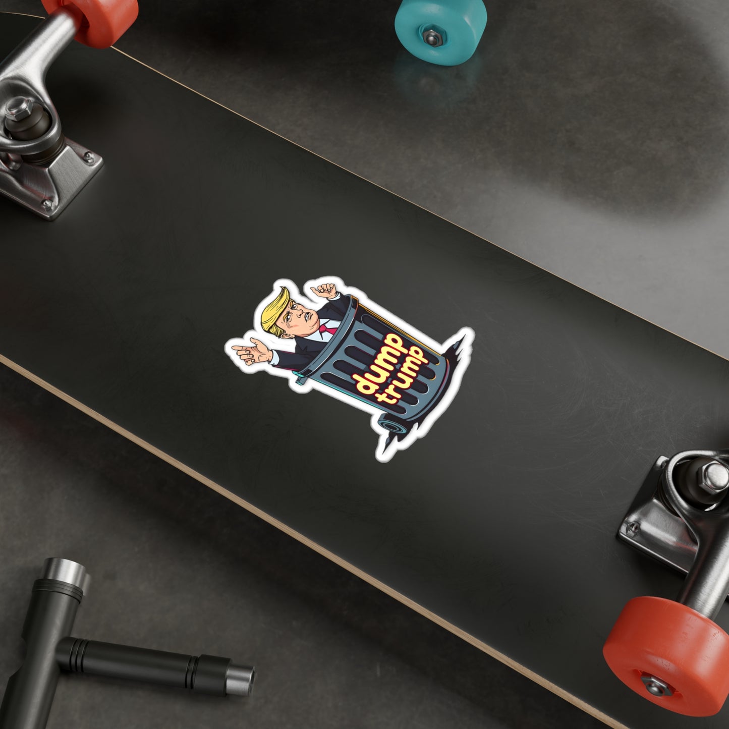 Dump Trump Trash i | Kiss Cut Vinyl Decals