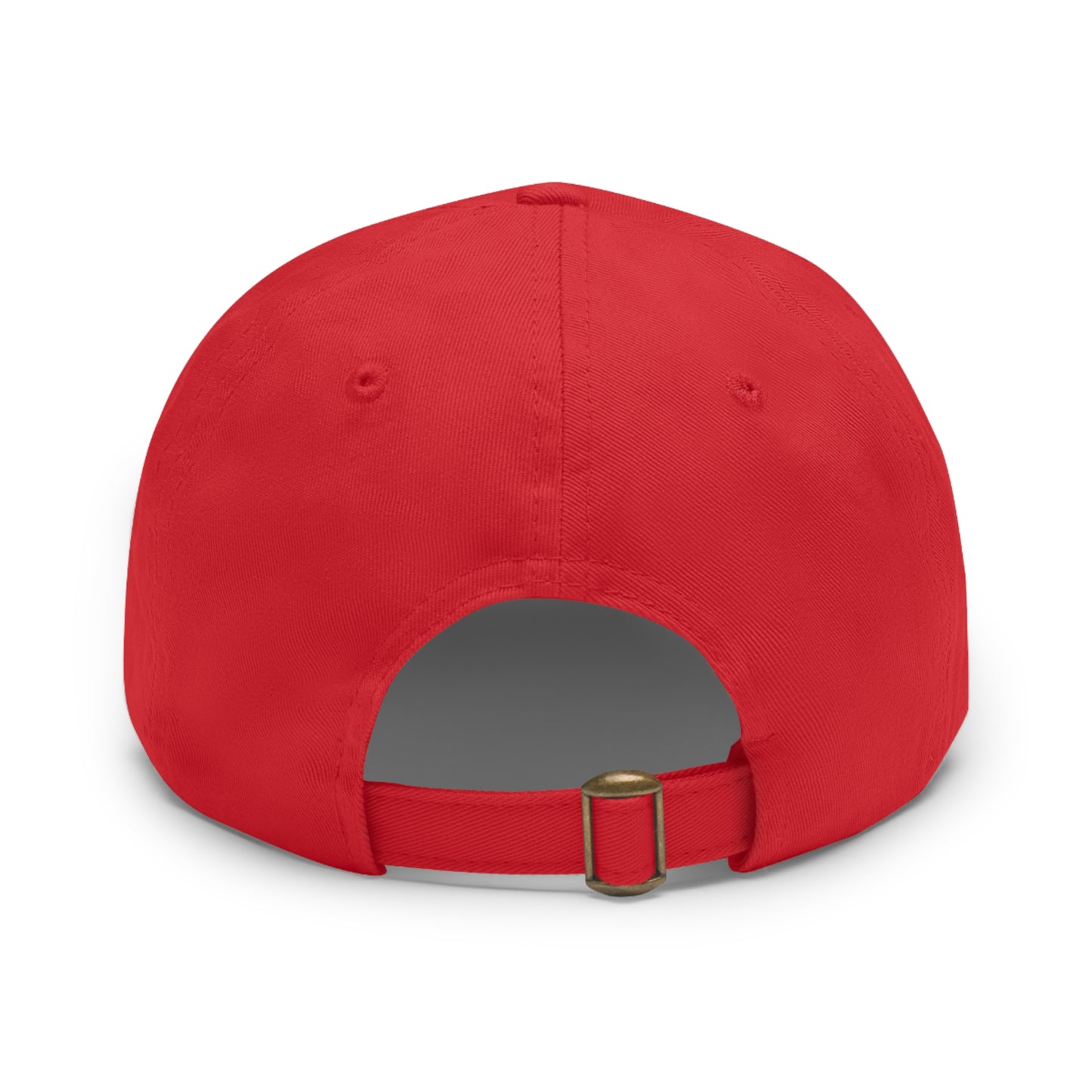Trump 45-47 | Dad Hat with Leather Patch (Round)