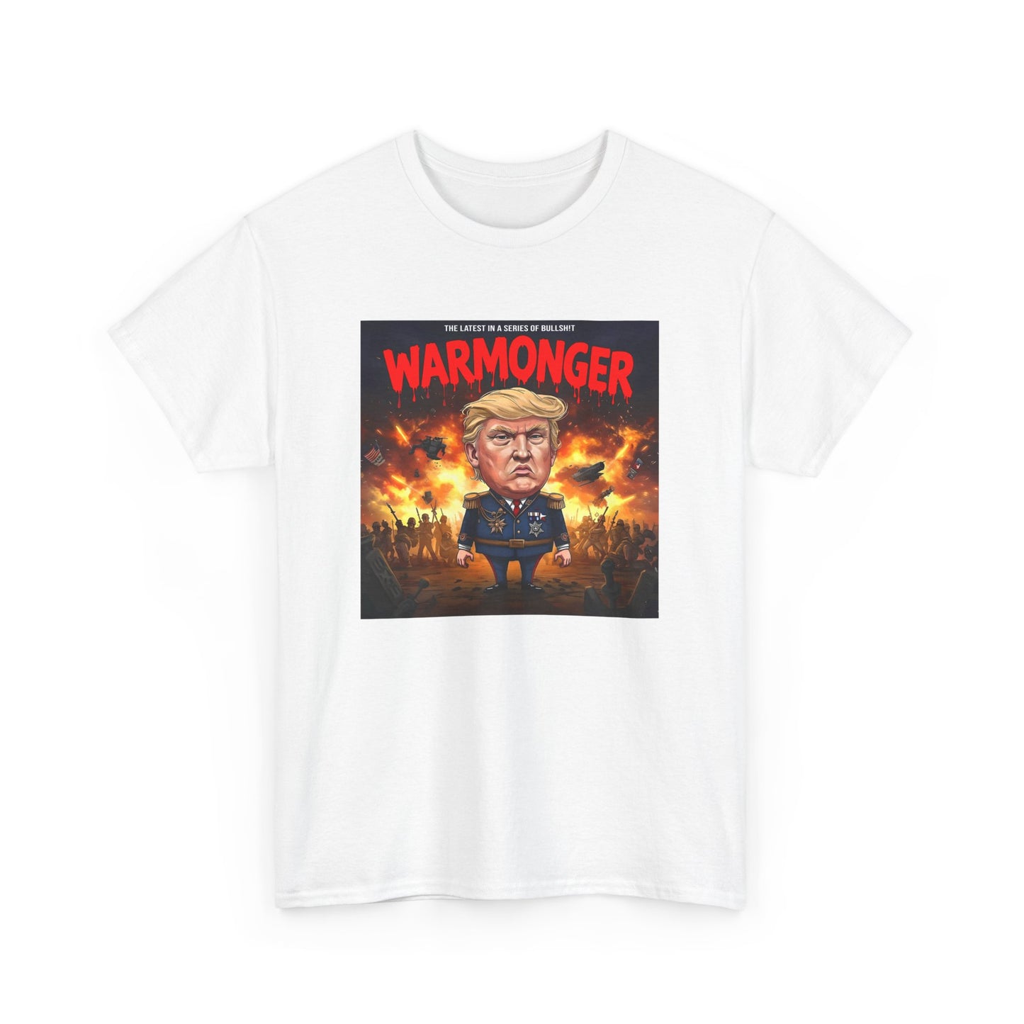 Warmonger Tee, Unisex Graphic T-Shirt, Statement Shirt, Political Apparel, Gift for Activists, Casual Wear