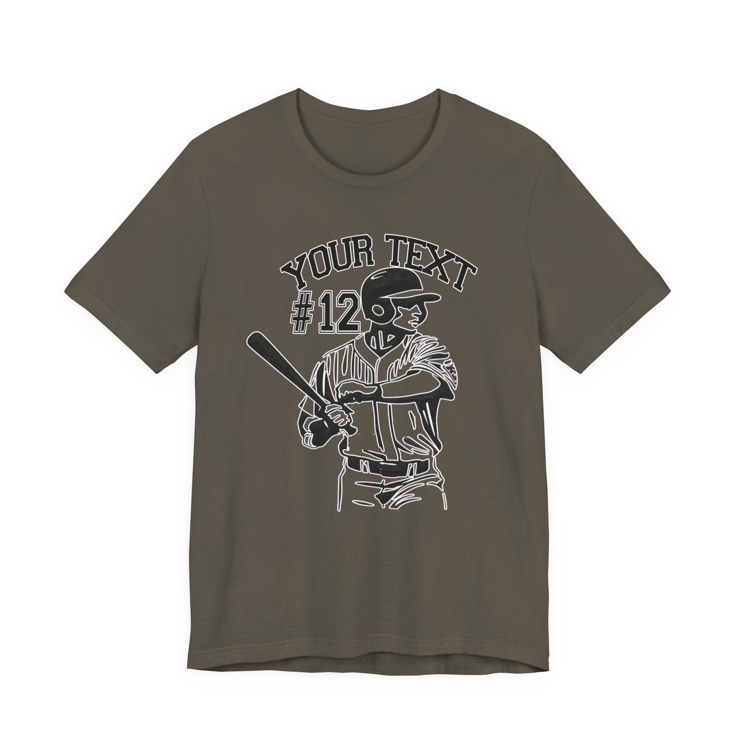 Custom Baseball Unisex Tee