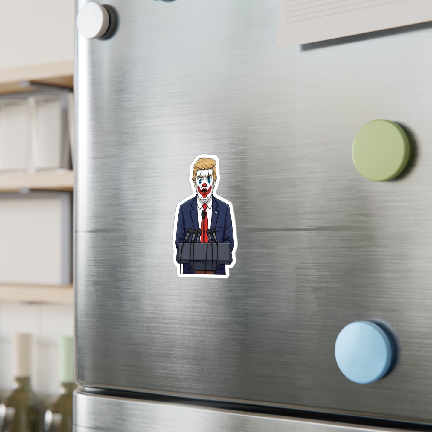 Trump Clown iv - Kiss-Cut Vinyl Decals