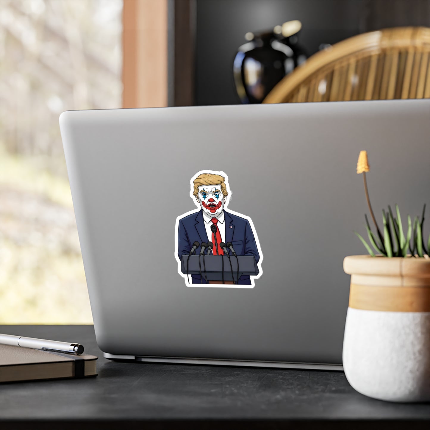 Trump Clown iv - Kiss-Cut Vinyl Decals