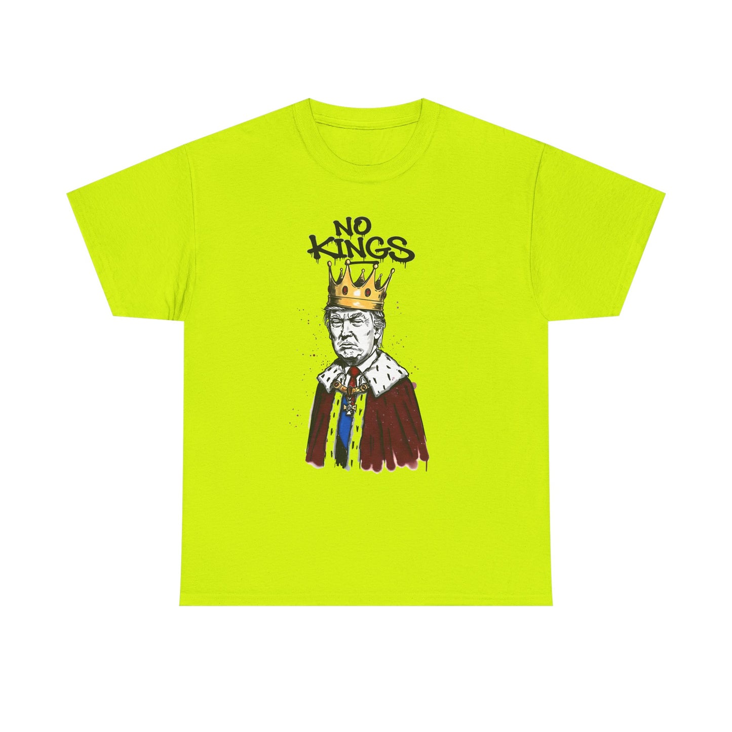 No Kings Graphic Tee | Unisex Heavy Cotton Shirt