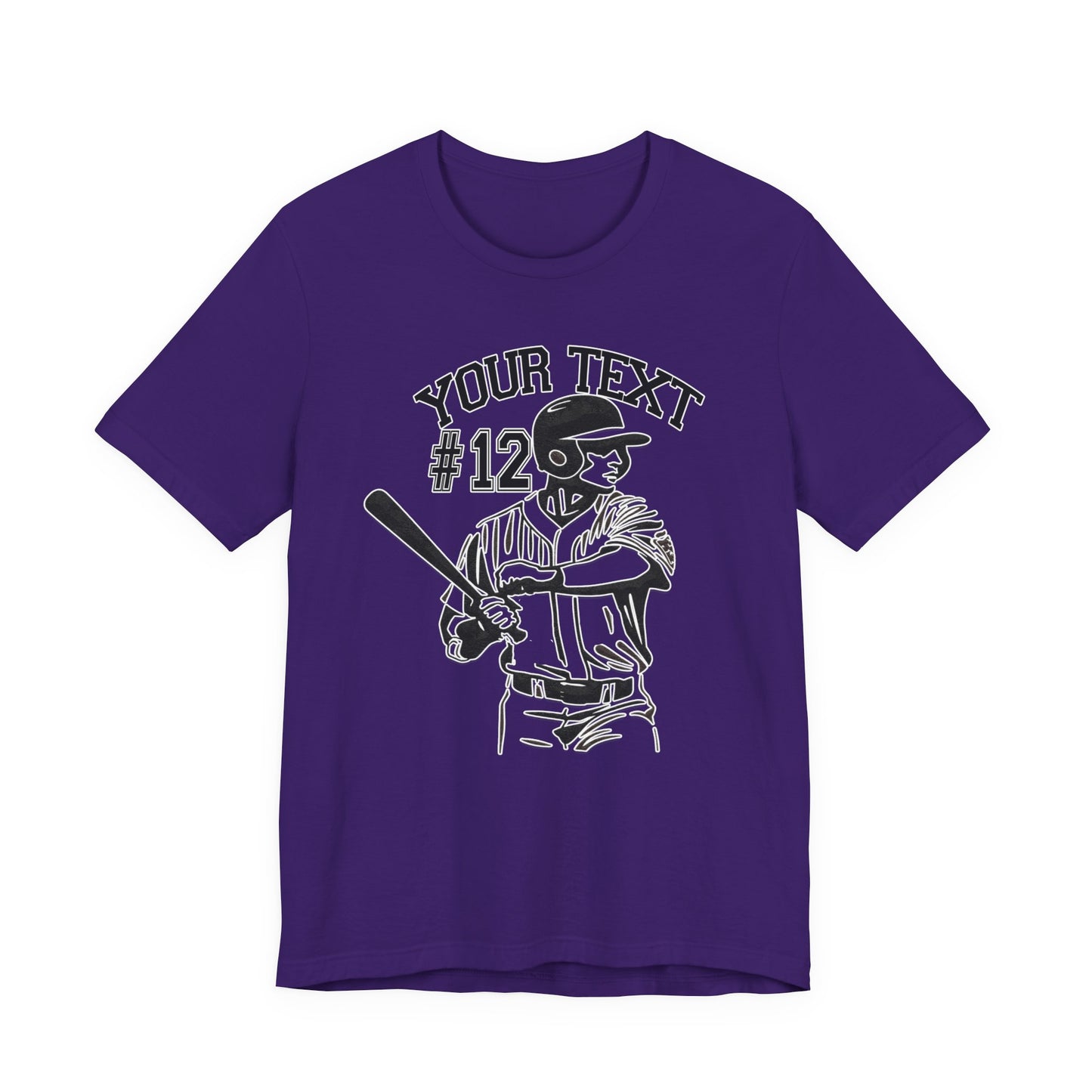 Custom Baseball Unisex Tee
