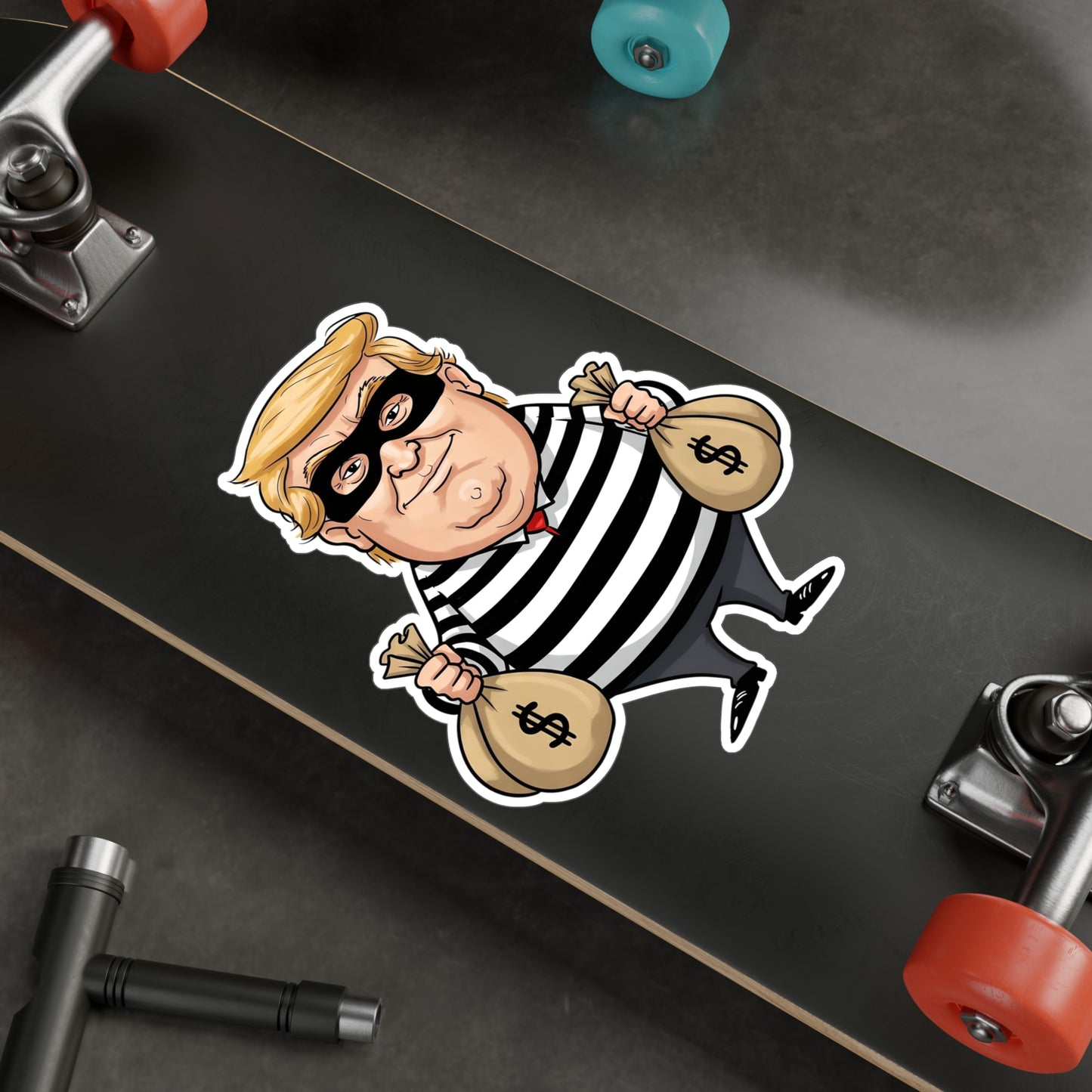 Felon Trump Crook Vinyl Decal - Anti Trump Sticker