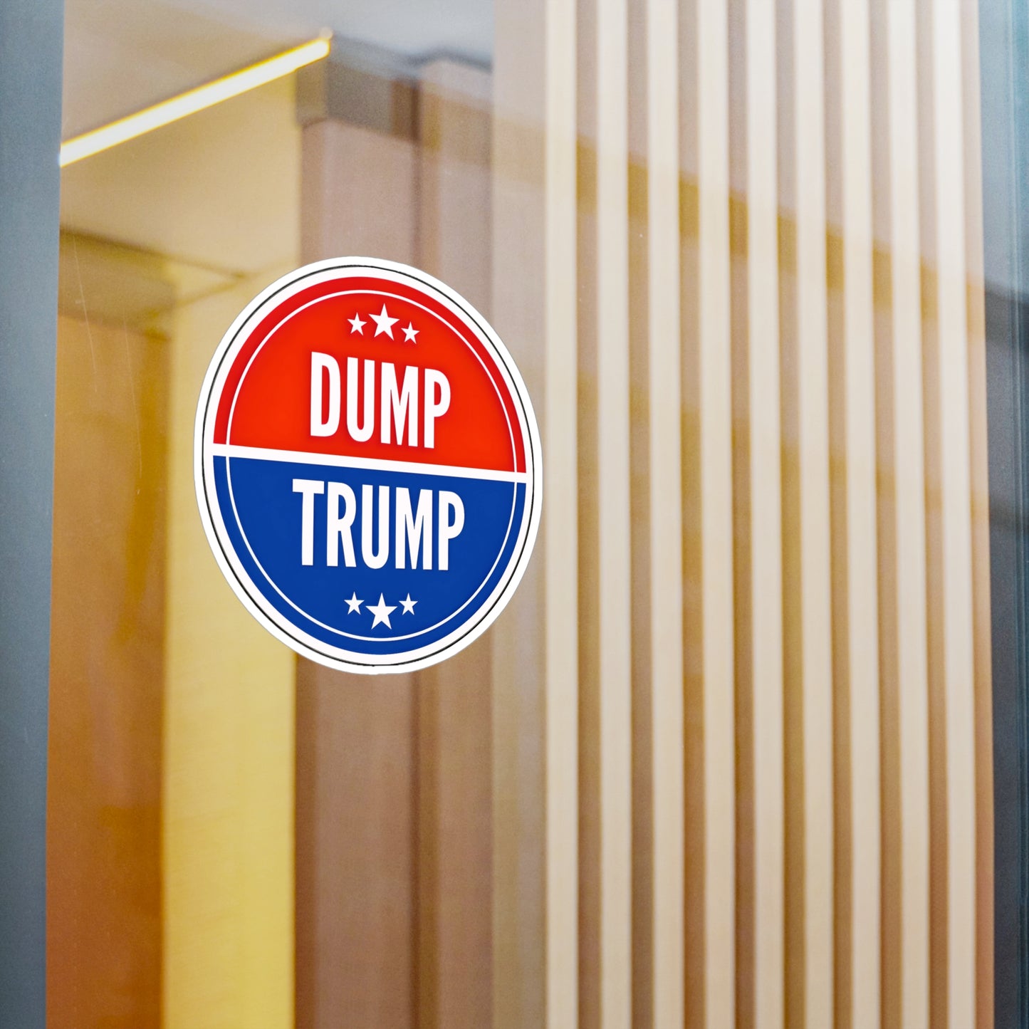 DUMP TRUMP - Kiss Cut Vinyl Decal Sticker