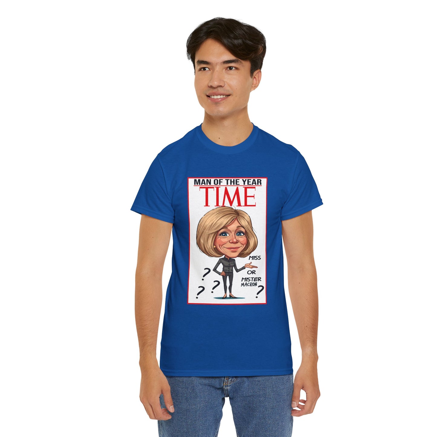 Macron | Man of the Year Parody T-Shirt