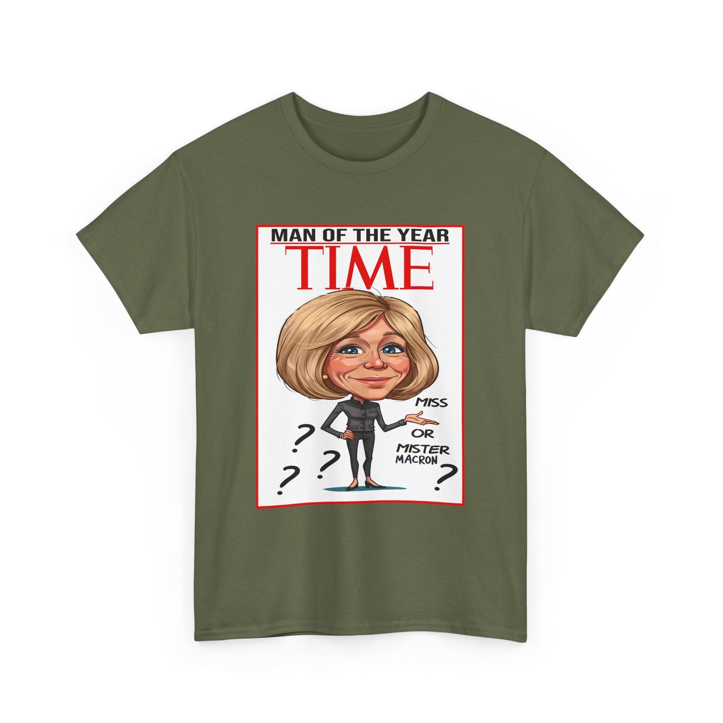 Macron | Man of the Year Parody T-Shirt