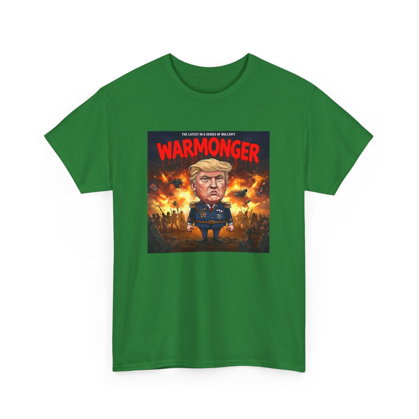 Warmonger Tee, Unisex Graphic T-Shirt, Statement Shirt, Political Apparel, Gift for Activists, Casual Wear