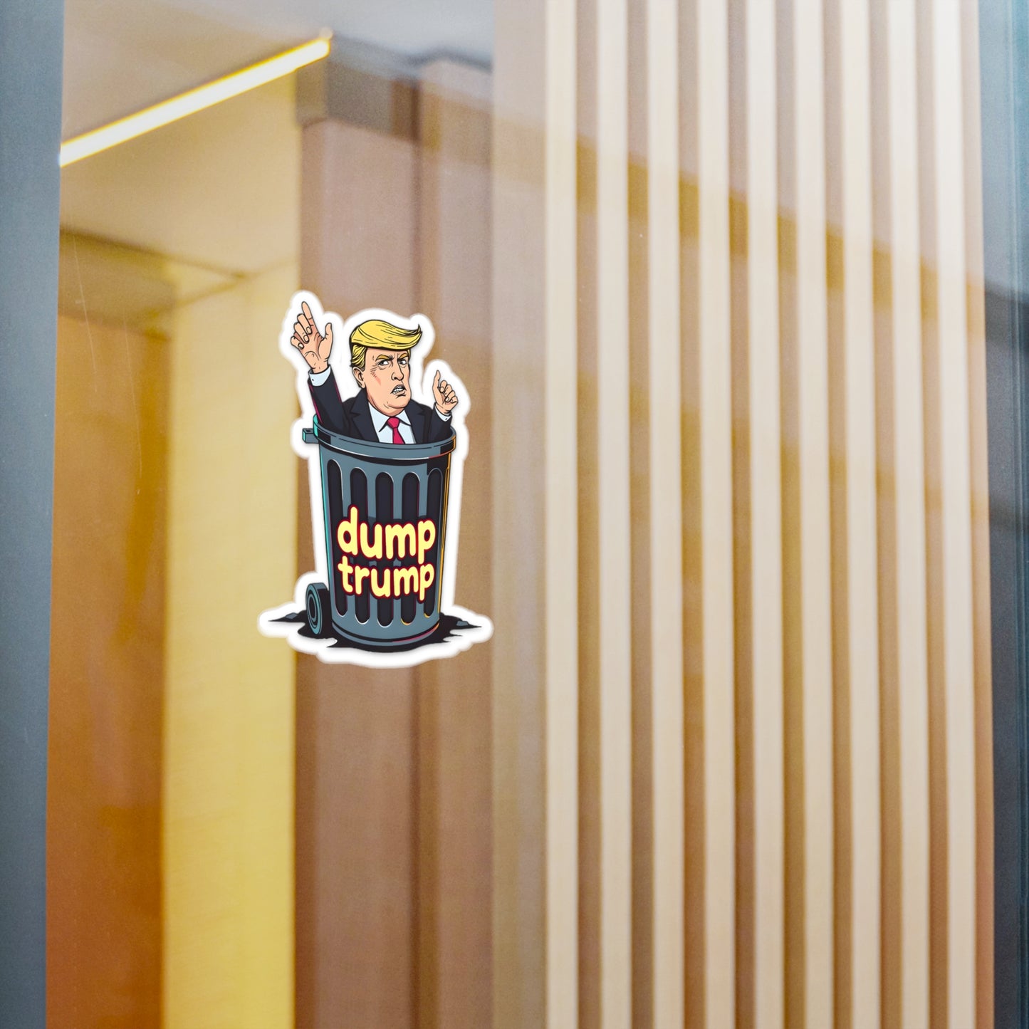 Dump Trump Trash i | Kiss Cut Vinyl Decals