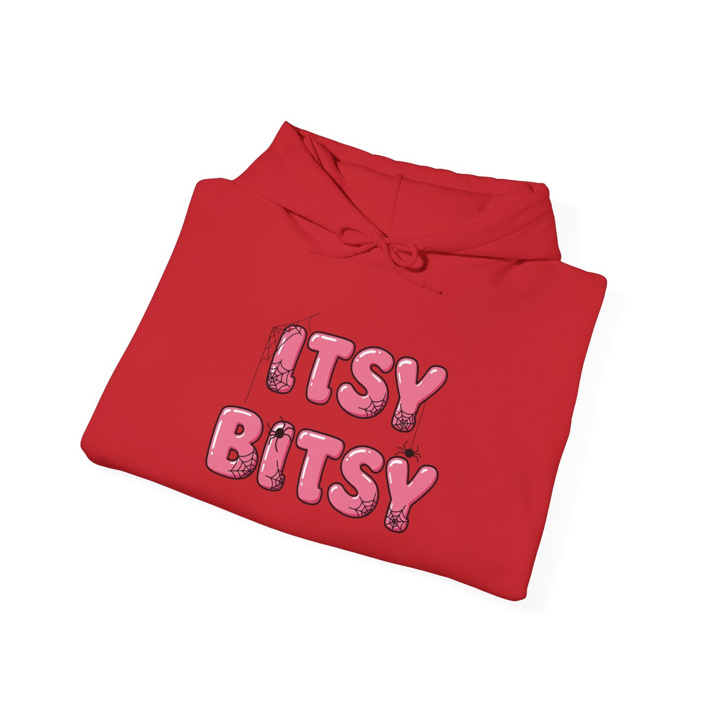 Itsy Bitsy Hoodie for Cozy Days, Perfect Gift for Friends, Cute Comfort Wear, Unique Statement Sweatshirt, Ideal for Spring Gatherings