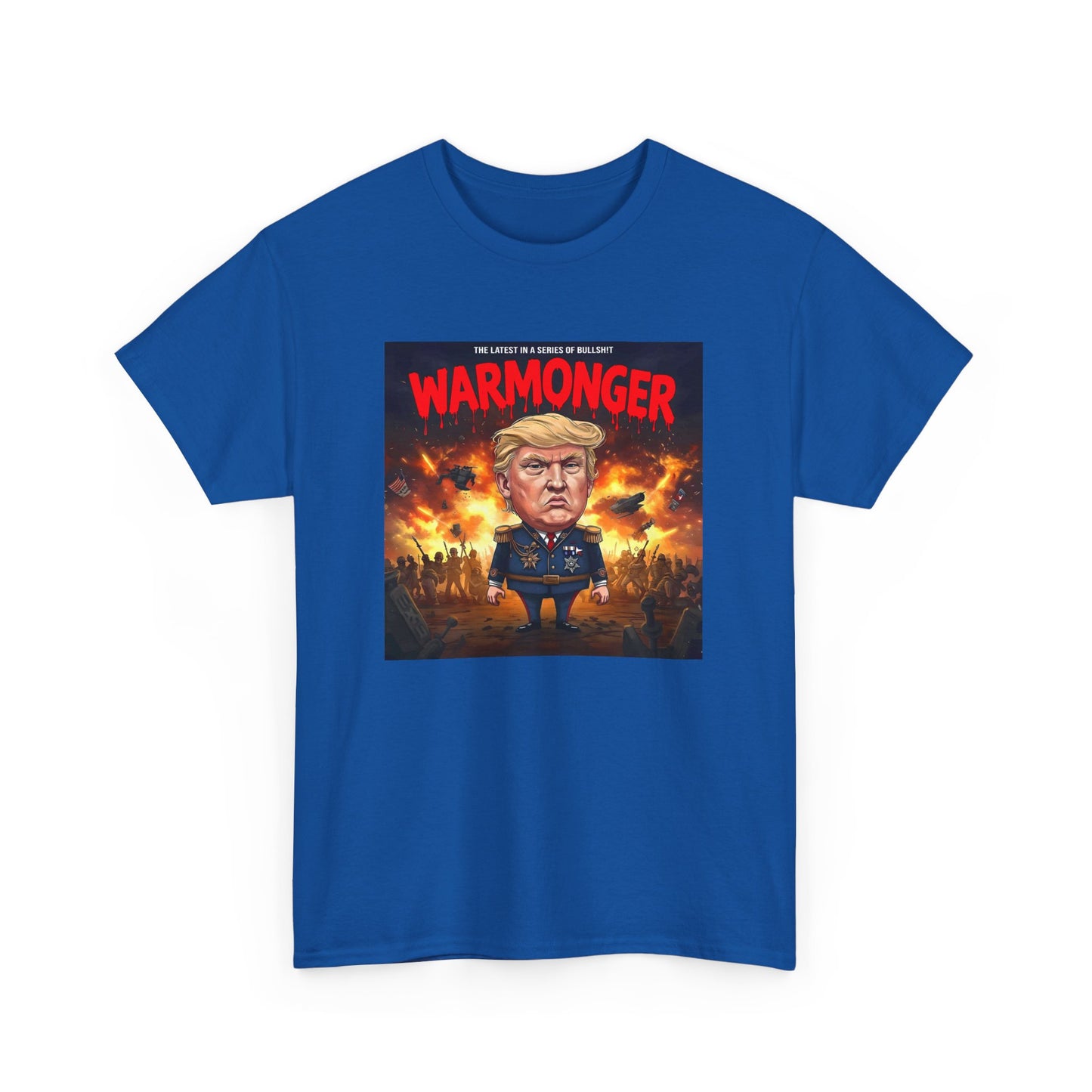 Warmonger Tee, Unisex Graphic T-Shirt, Statement Shirt, Political Apparel, Gift for Activists, Casual Wear