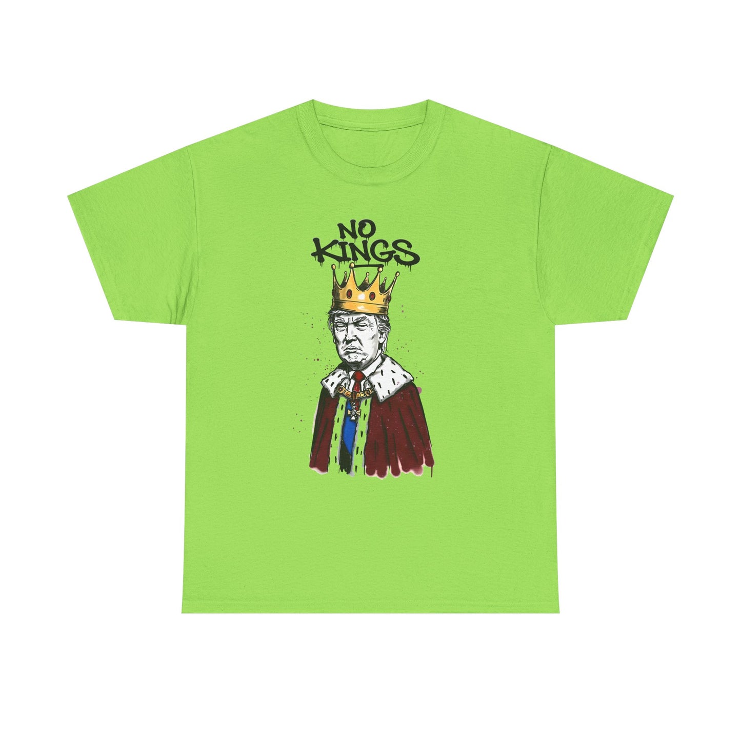 No Kings Graphic Tee | Unisex Heavy Cotton Shirt
