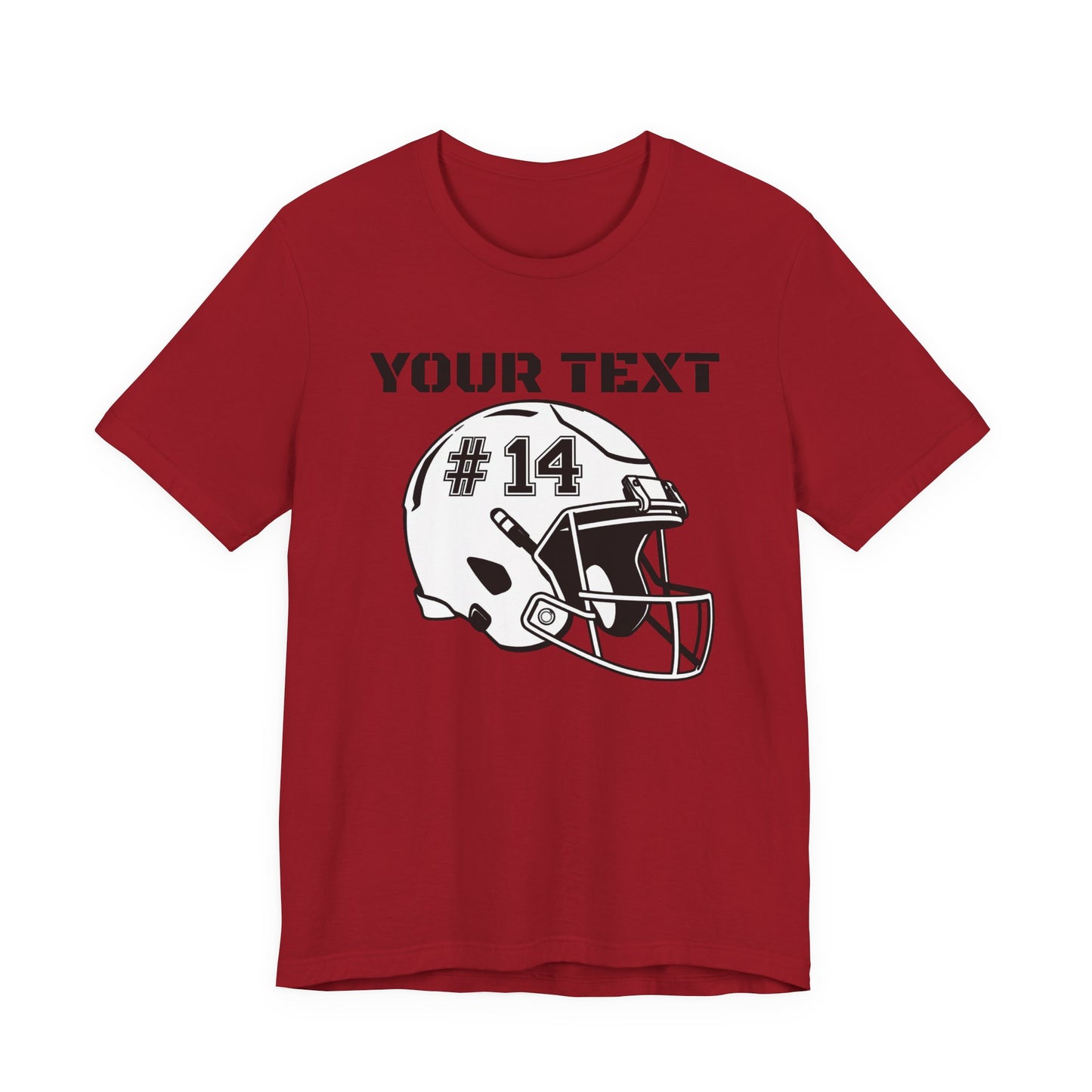 Custom Football Unisex Tee