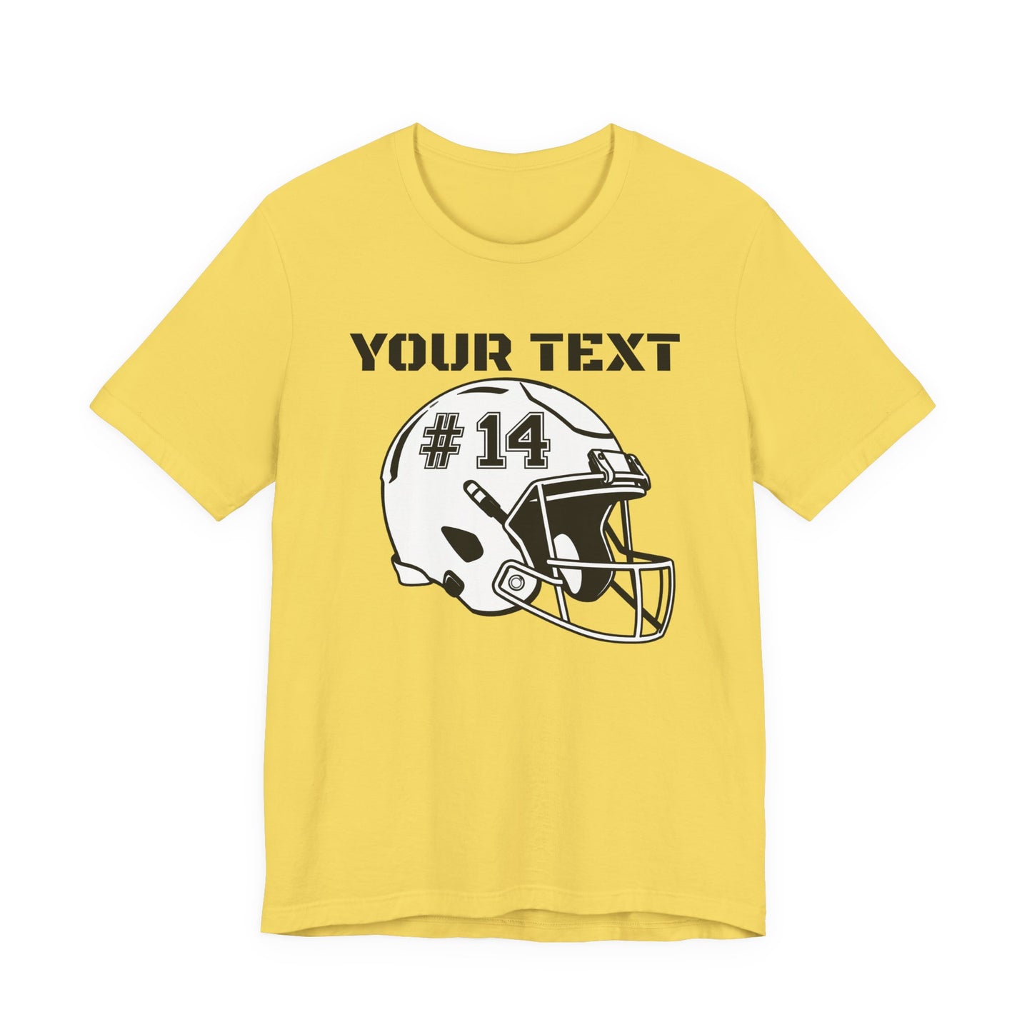Custom Football Unisex Tee