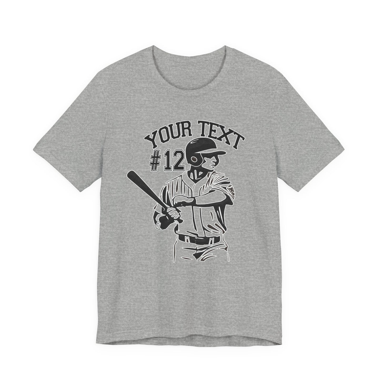 Custom Baseball Unisex Tee