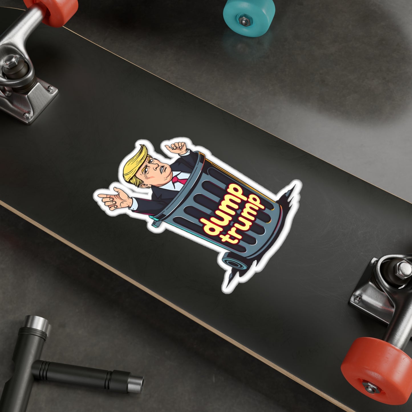 Dump Trump Trash i | Kiss Cut Vinyl Decals