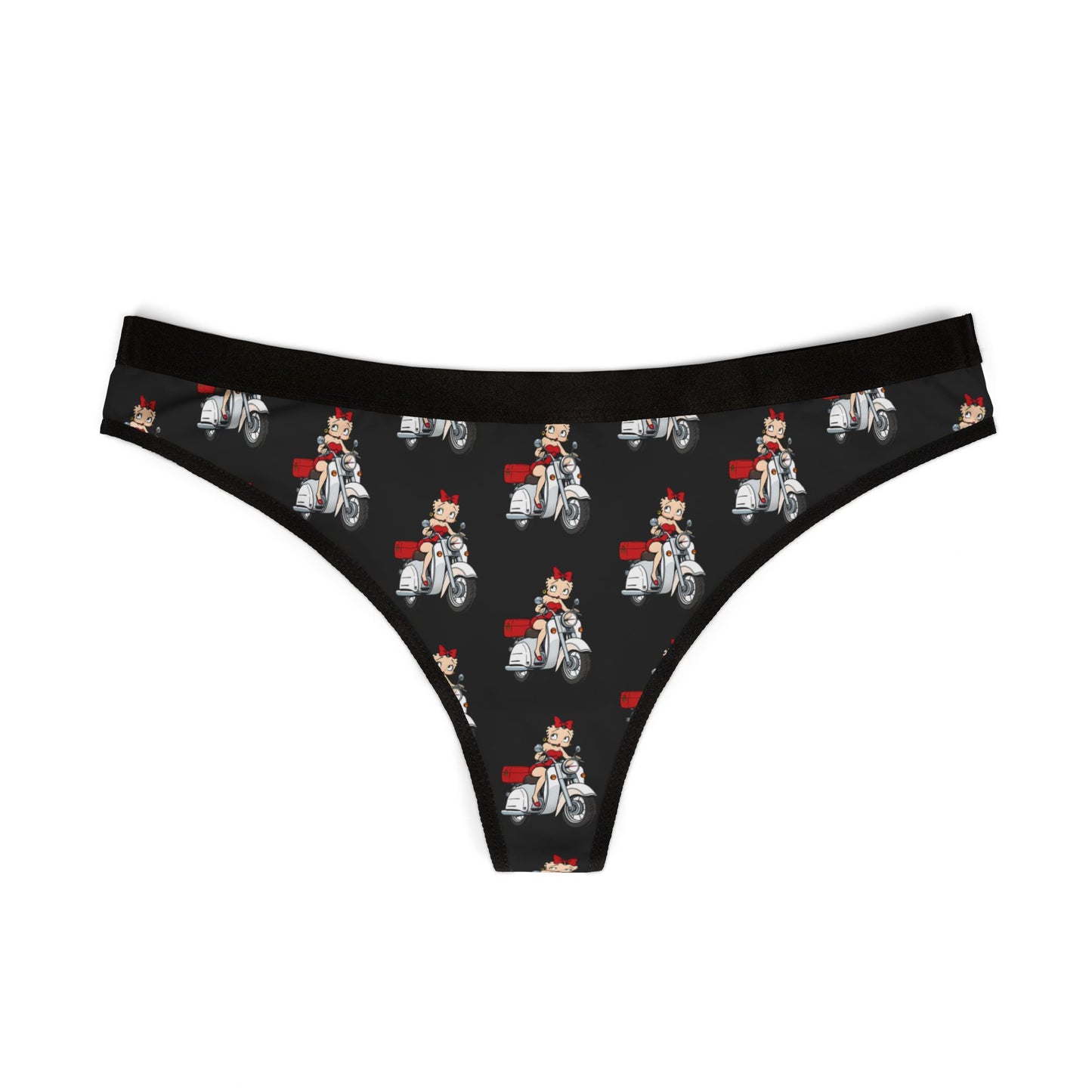 Betty Boop Biker Womens Thong