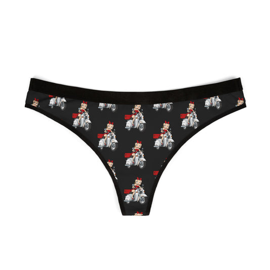 Betty Boop Biker Womens Thong