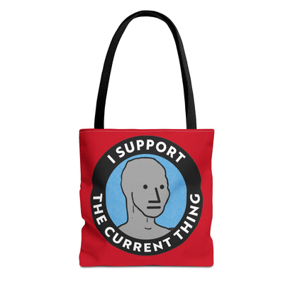 Funny Support Tote Bag, Casual Shopping Bag, Gift for Students, Trendy Tote for Everyday Use, Funny Saying, Fashion Accessories, Beach Bag
