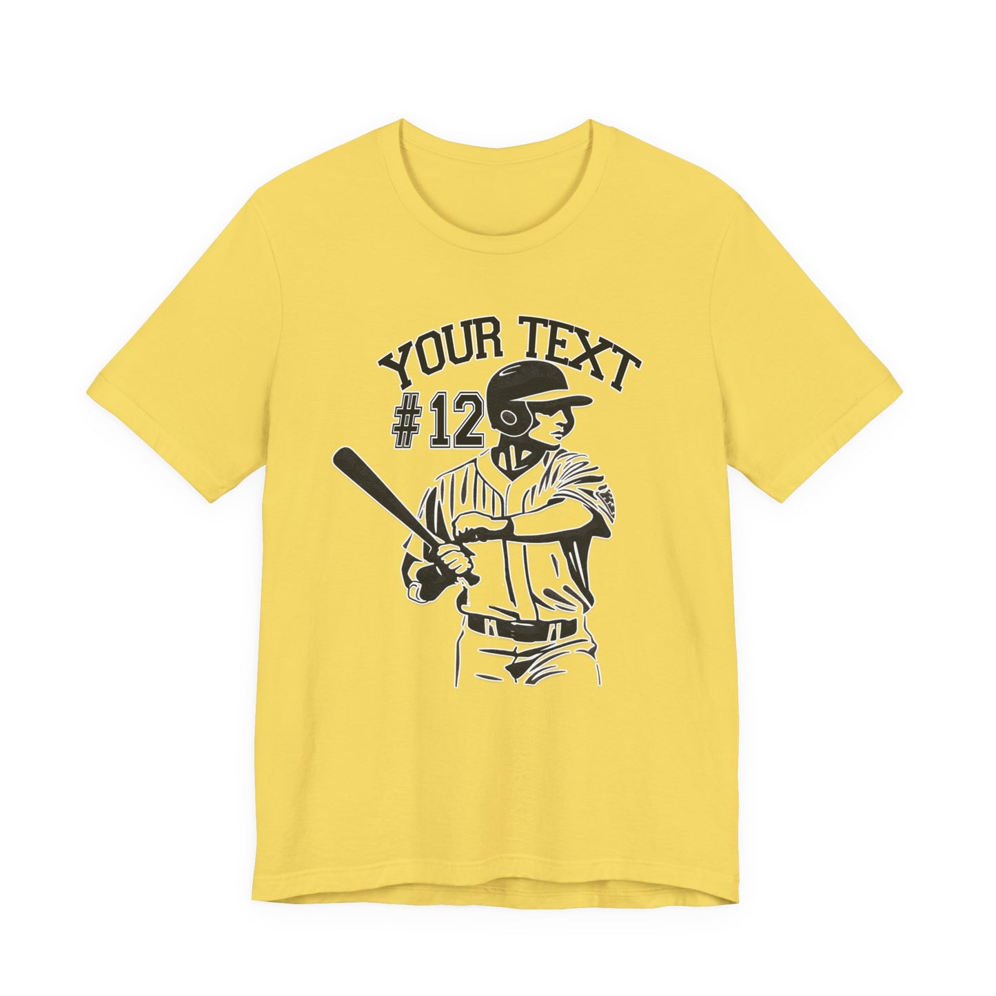 Custom Baseball Unisex Tee