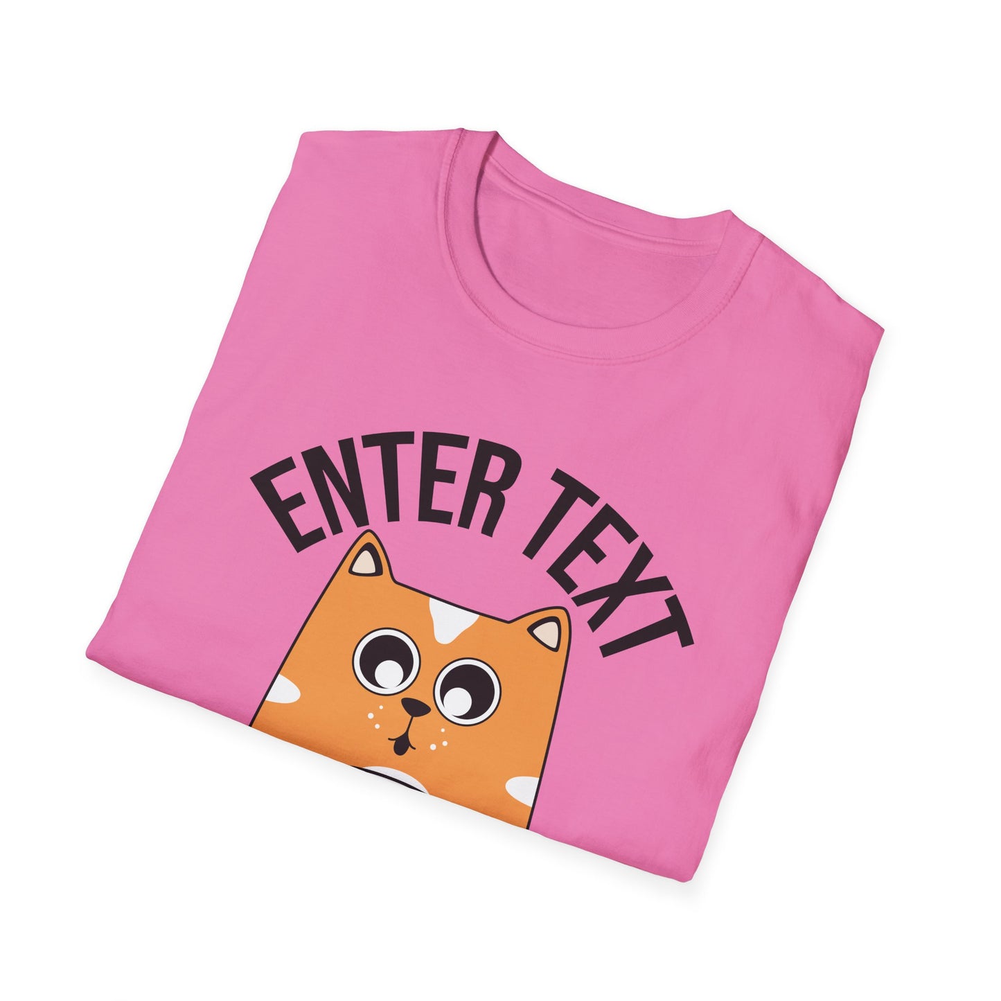 Custom Cat Coffee Design | Unisex Casual Tee